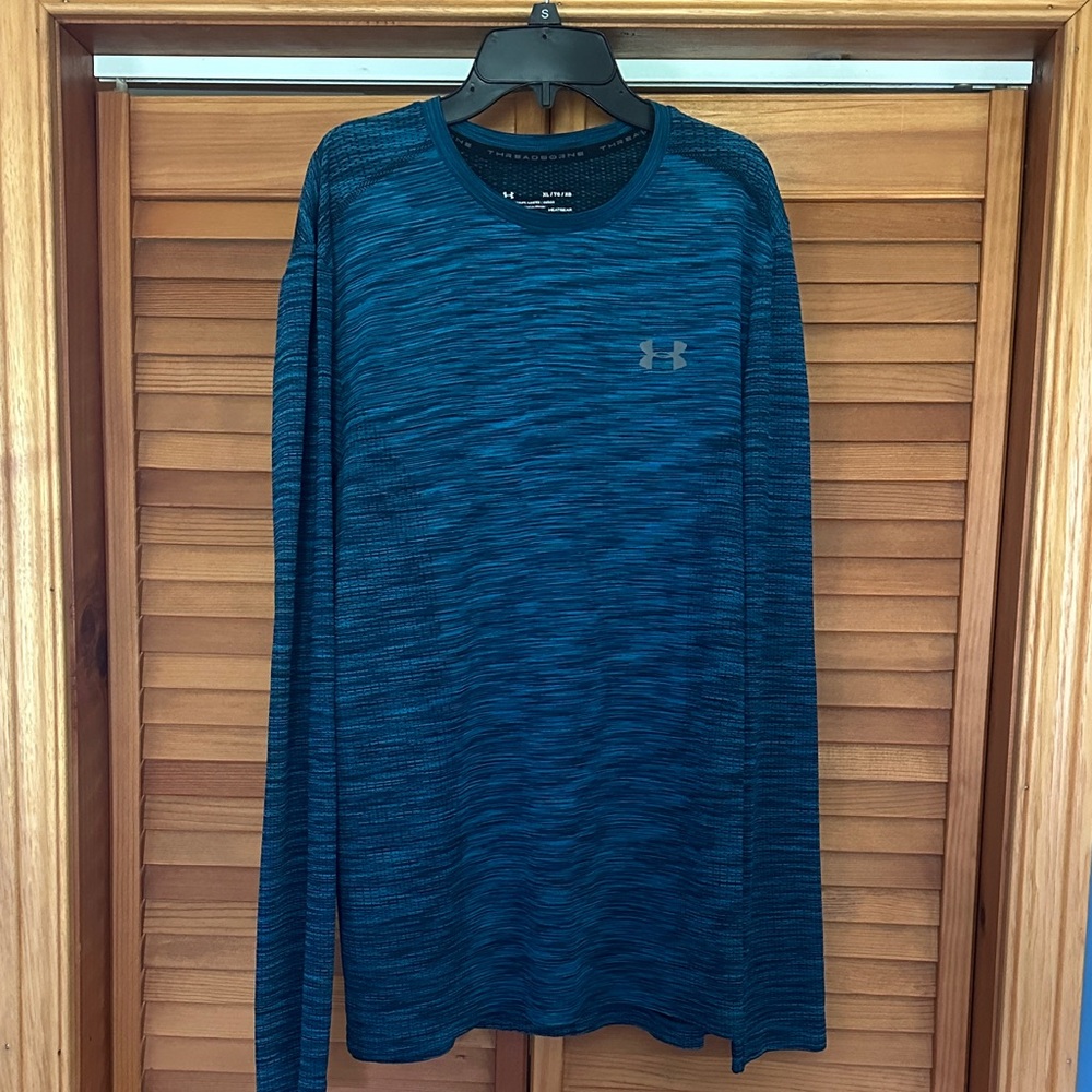 Under Armour Men's Teal Long Sleeve Tee